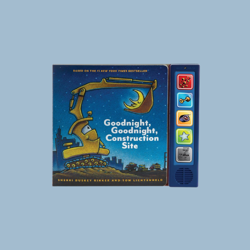 Goodnight, Goodnight, Construction Site Sound Book: (Construction Books for Kids, Books with Sound for Toddlers, Children's Truck Books, Read Aloud Books)