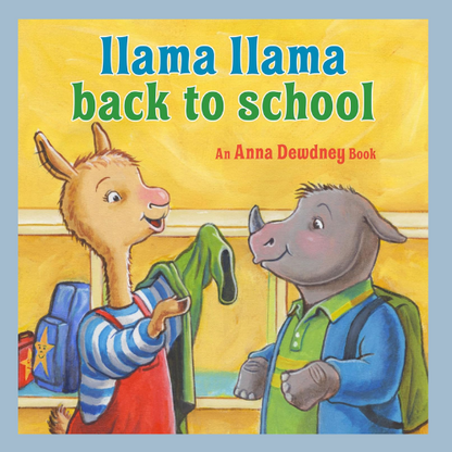 Llama Llama Loves to Read/Llama Llama Back to School (2 Books in 1 Flip Book)